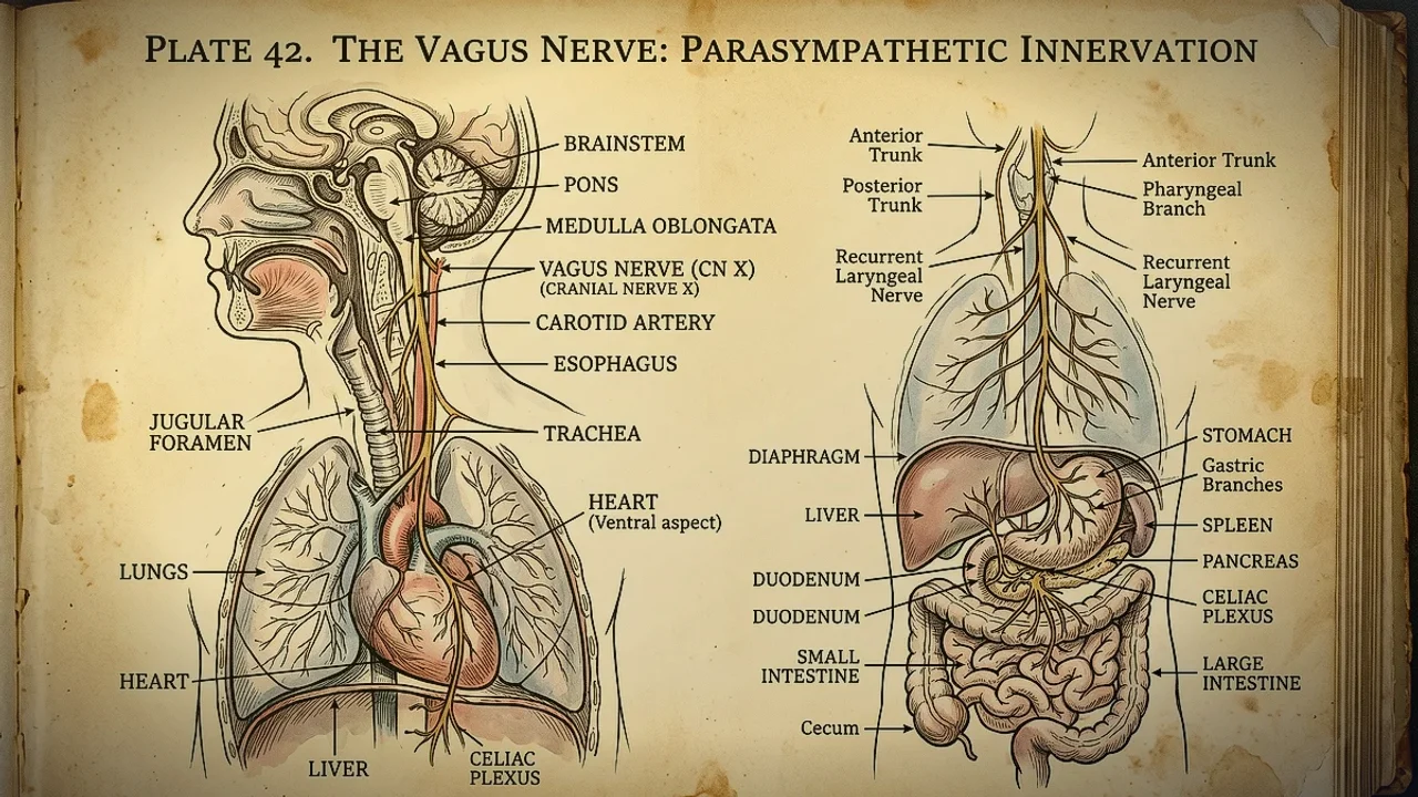 Medical illustration depicting autonomic regulation of the gallbladder, cystic duct, sphincter of Oddi, and enterohepatic bile acid recycling in health versus biliary dyskinesia