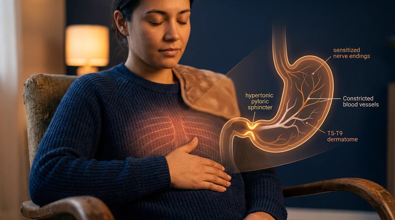 Anxiety stomach pain gut brain connection visceral hypersensitivity - NSR-47 Nightfall Reset