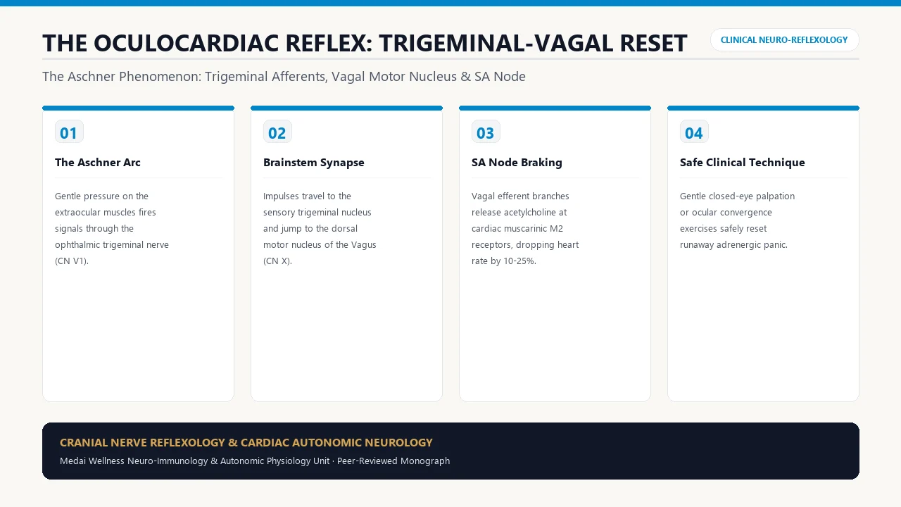 Scientific diagram of The Oculocardiac Reflex: The Trigeminal-Vagal Reset for Panic