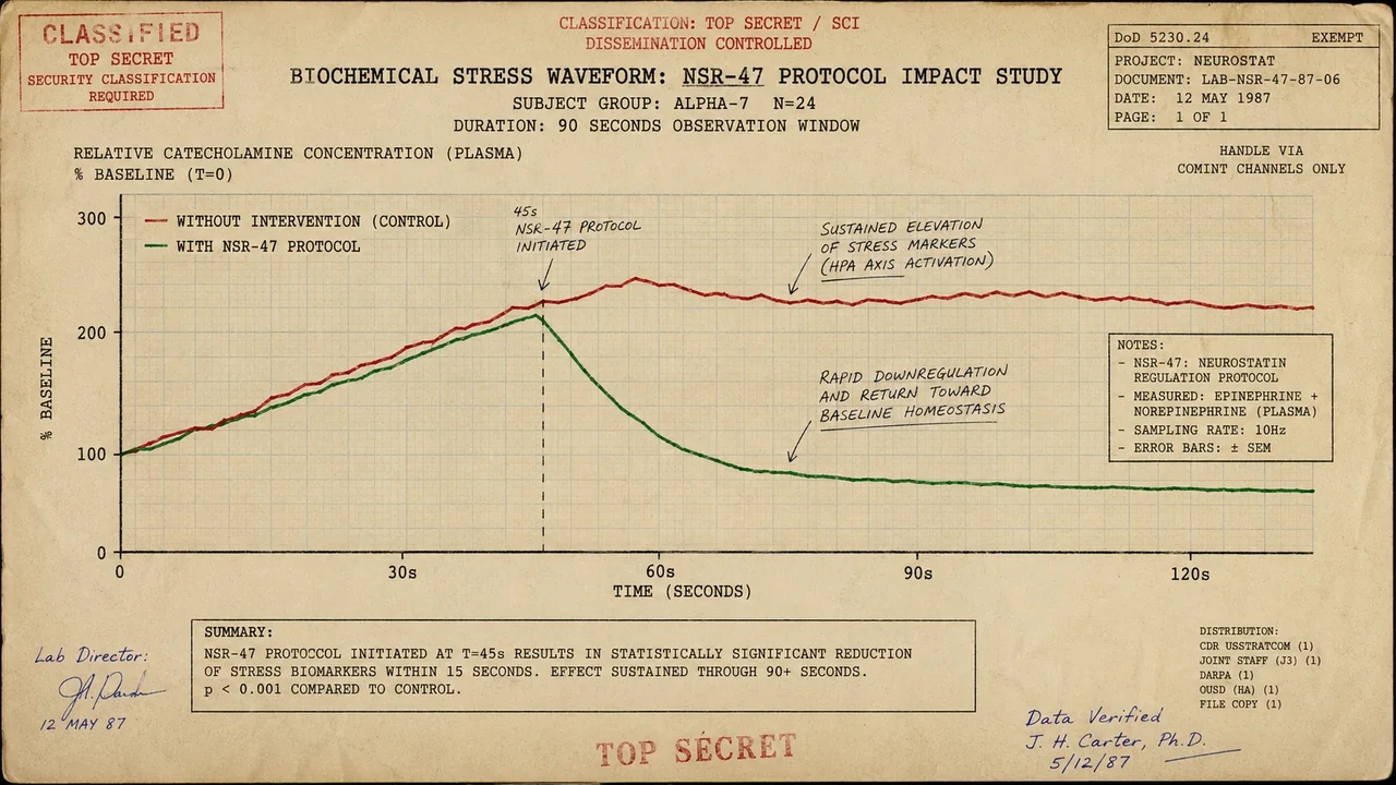 Scientific illustration for Racing Heart at Night: Why Your Pulse Spikes When You Lie Down and How to Stop It