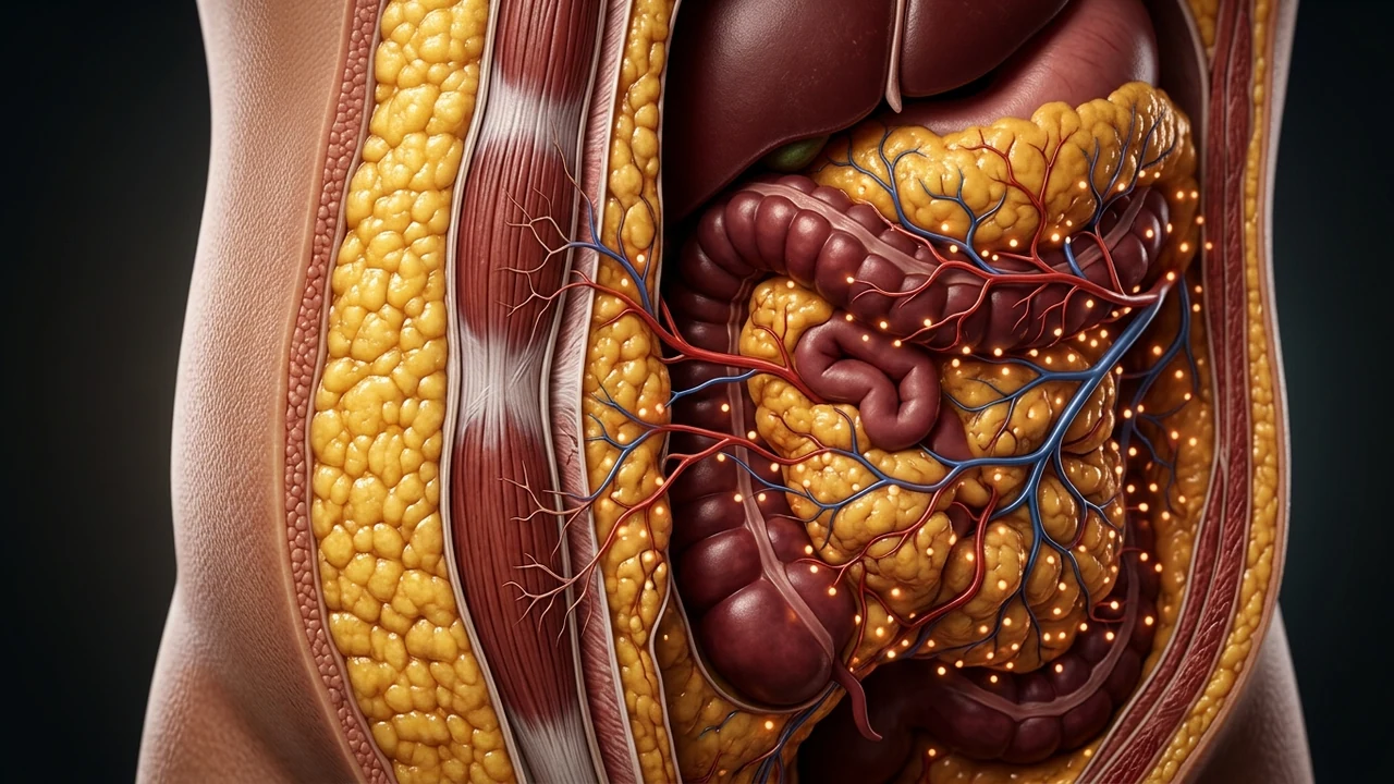 Subcutaneous vs. Visceral Fat: Why Stress Selectively Blocks Abdominal Lipolysis
