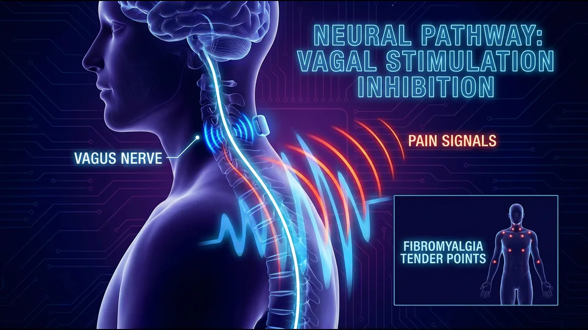 Vagus nerve stimulation for chronic pain relief