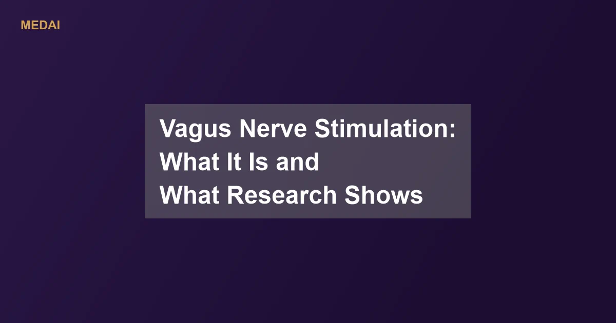VNS explained: the implanted medical therapy for epilepsy and depression, non-invasive tVNS, consumer devices, and the lifestyle alternatives.