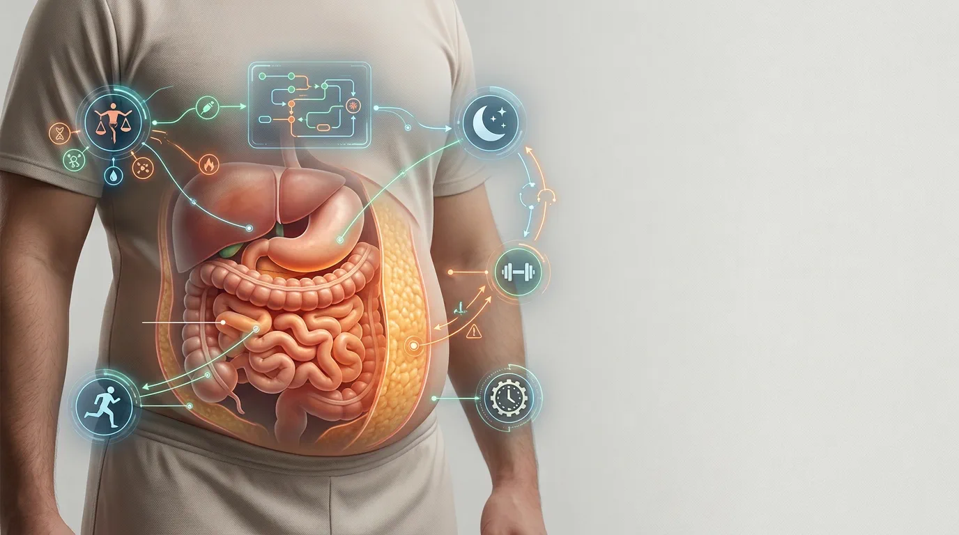 Why belly fat is so difficult to lose â€” the biology of visceral fat, cortisol, and fat loss order