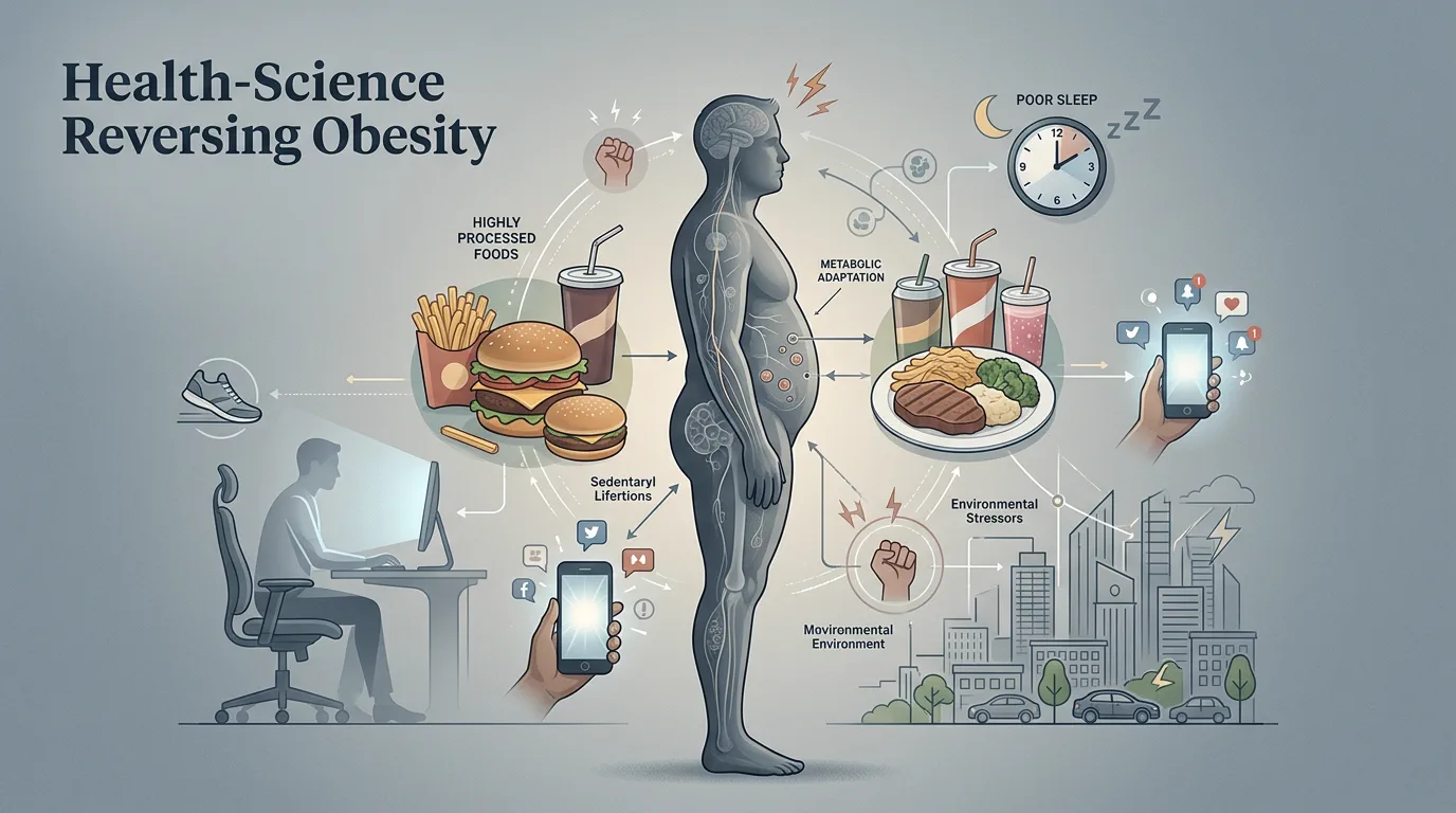 Why is obesity so difficult to reverse — the science behind modern weight gain